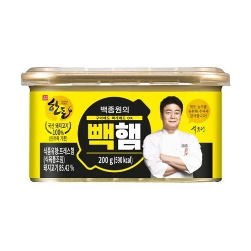 백종원의 빽햄, 200g, 1개