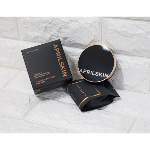 [본사 정품]에이프릴스킨 매직 스노우 쿠션 3.0 15g(SPF50+) 에이프릴스킨 에이프릴스킨쿠션 쿠션 에이프릴스킨매직스노우쿠션리필 에이프릴스킨히어로쿠션, 1개, 라이트베이지 리필