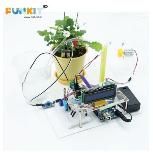 아두이노스마트팜 - 아두이노 에코 스마트팜 키트, 우노보드+100CM 우노케이블+전원 어댑터, 1개