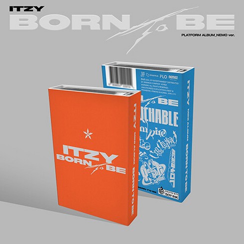 [플랫폼앨범 네모반] [ITZY] 있지 BORN TO BE [PLATFORM ALBUM] / 커버+메뉴얼 카드+큐알카드+포토카드+미니포스터+스페셜 카드