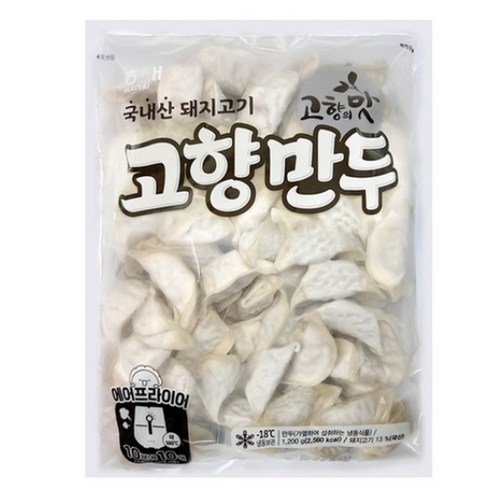 만두 - 해태제과 고향만두 1200g 2개, 1.2kg