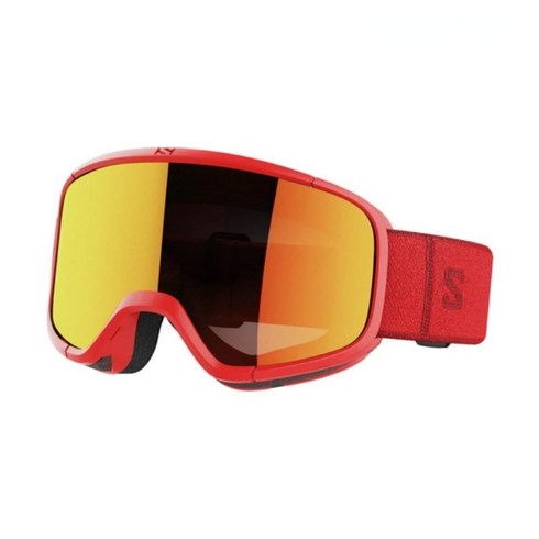 22-23 AKSIUM 2.0 살로몬 악시움 남녀공용 스키 스노보드 안경착용 고글 Red, Red matado