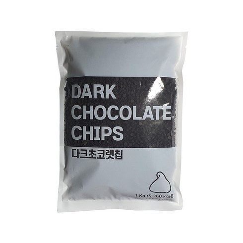 선인 다크초콜렛칩 1kg 컴파운드 상온보관, 1개, 다크초코렛칩