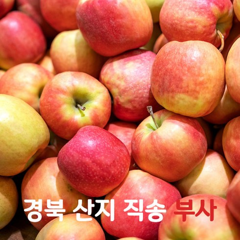 케이벨류 경북 품질엄선 산지직송 부사 사과 2 3 5 10 키로, 1박스, 5kg 상등급 대과 (14~17과)