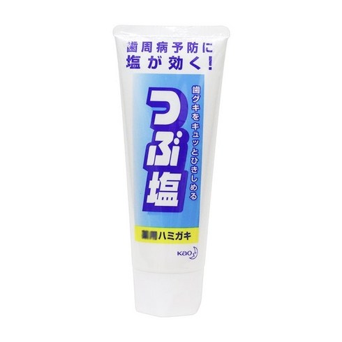 호나국제 일본산 Kao Salt Toothpaste 일본 카오 쯔부시오 솔트 소금 180g/개, 180g, 5개