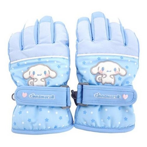 2023년 가성비 최고 선희통상 스키나라장갑 아동장갑 - 시나모롤 큐트 패턴 방한장갑 유아 아동 스키장갑