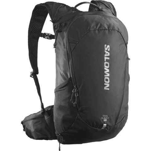 살로몬 배낭 트레일블레이저 등산가방 하이킹 백팩 Salomon Trailblazer 20, 검은색