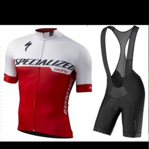 2023년 가성비 최고 스페셜라이즈드 - 스페셜라이즈드 남성 여성 자전거져지세트 반팔 빕숏 여름 라이딩의류 상의 바지 자전거의류 로드 MTB