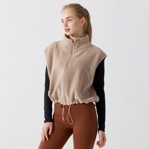 알로 alo 여성 바람막이 조끼 요가 필라테스 자켓 집업 상의