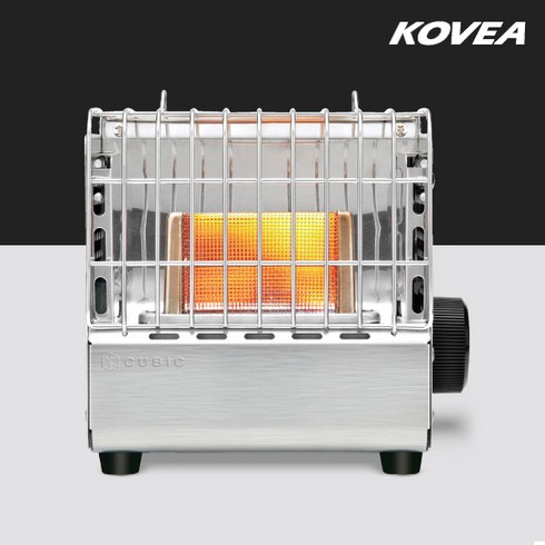 2023년 가성비 최고 코베아 미니히터 - 코베아 큐빅 가스난로 +파우치포함 캠핑 낚시 미니 난로 가스히터