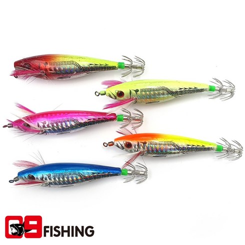 2023년 가성비 최고 레이져에기 - [09피싱]레이저 에기3 레이져 에기 바다루어 오징어낚시, S-70mm 야광그린