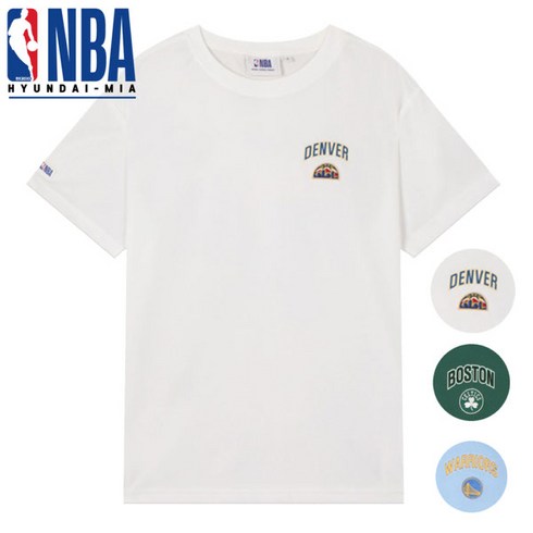 nba유니폼 - [메쉬반팔] NBA 골든 덴버 유니폼 여름 메쉬 반팔 티셔츠 42_TS136P