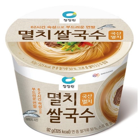 종가집 멸치 쌀국수, 92g, 4개