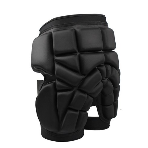 2023년 가성비 최고 롤러스케이트엉덩이보호대 - 스키 엉덩이 보호대 힙 패드 어린이용 롤러 스케이트 추락 방지 바지 성인용 싱글 및 더블 보드 보호 장비 무릎 및 손목 보호 장비 풀 세트, XS(40-70파운드 권장), 엉덩이패드+단단한무릎패드+단단한팔꿈치패드+