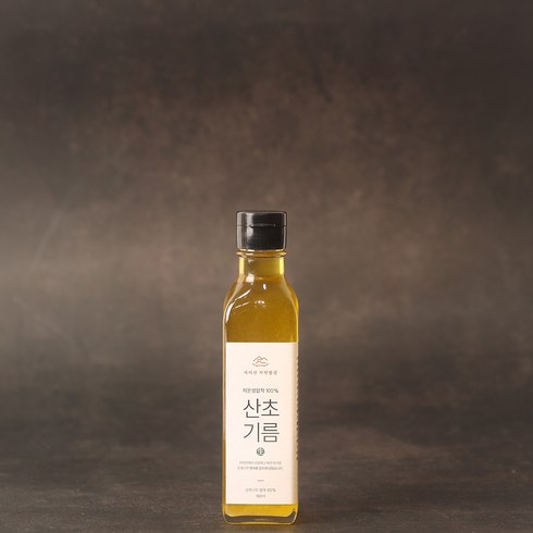 지리산산초 국산 생 산초기름 180ml (저온생압착), 1병