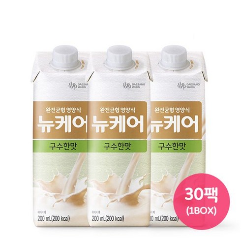 대상웰라이프 뉴케어 구수한맛 200ml x 30팩, 상세페이지 참조, 상세 설명 참조, 상세페이지 참조, 상세페이지 참조