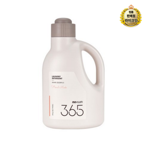 모윰 365 유아 세탁세제 플로럴머스크향 1500ml, 2개