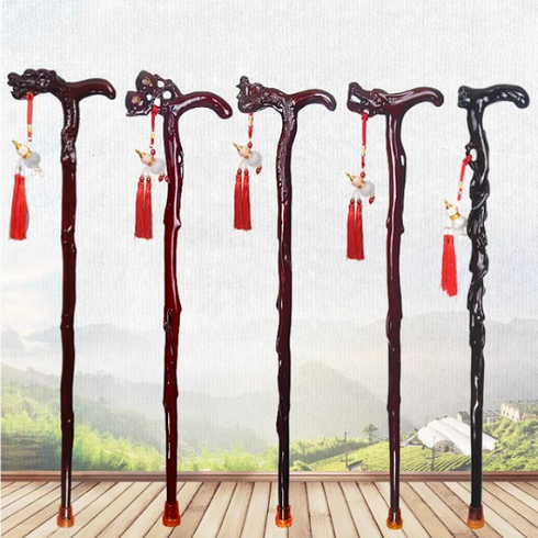 연수목지팡이 - 연수목 지팡이 럭셔리 어르신 노인 나무 목발 미끄럼방지 원목 할아버지 선물 스님 걸음 장식 자연목 목재, 160~165cm, C