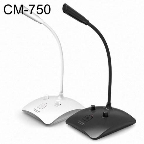 컴소닉 PILLAR CM-750 USB 스탠드마이크 온라인 방송, 블랙