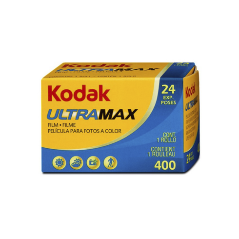 [로켓배송/당일도착] 필름카메라 컬러필름, 코닥 울트라맥스 400/24 멀티팩 (3롤)