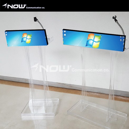대학단상 3D디지털아크릴단상 강연대 사회자단상 대여 2인용 발언대 행사단상