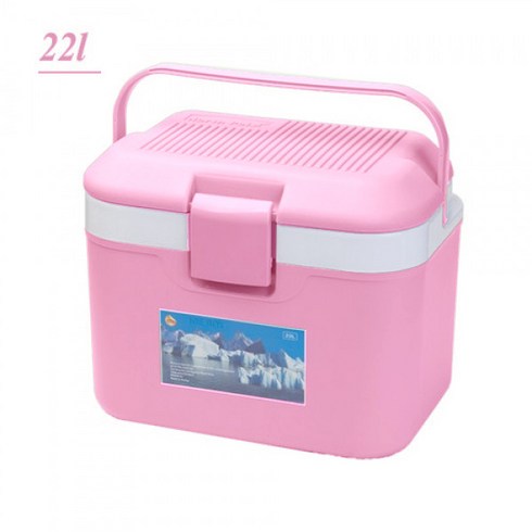 노스베어 아이스박스 22L 핑크 냉기차단