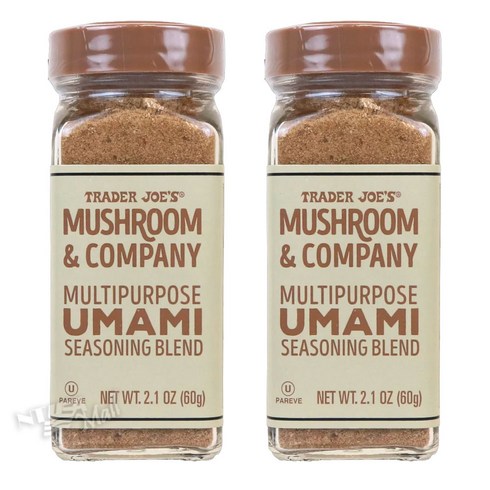 [1+1]트레이더조 머쉬룸 우마미 시즈닝 블렌드 60g TRADER JOE'S MUSHROOM & COMPANY MULTIPURPOSE UMAMI SEASONING BLEND