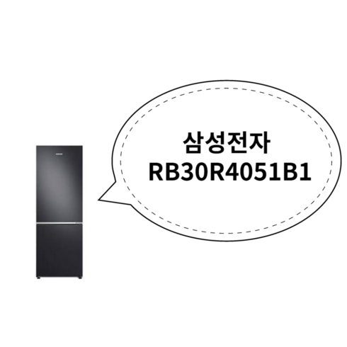 2024년 가성비 최고 rb30r4051b1 - 삼성전자 일반형냉장고, 엘리건트 블랙, RB30R4051B1