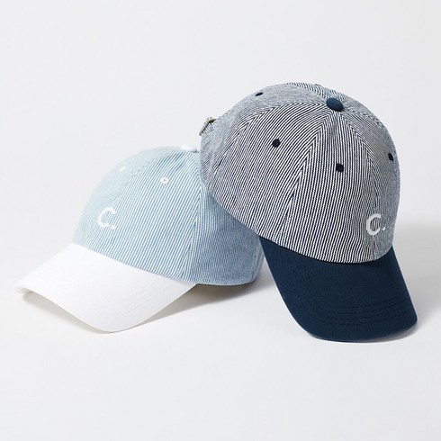 클로브모자 - 클로브 [24SS clove] Stripe Ball Cap Colorblock (2color)