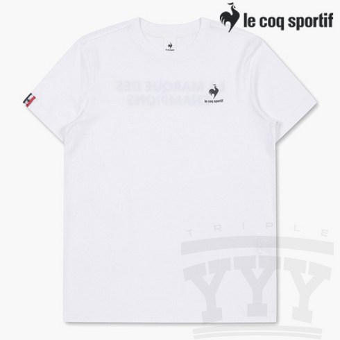 르꼬끄 레귤러핏 스몰로고 반팔티 QO123TRS11OWT