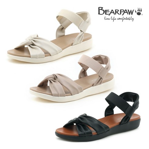 [베어파우] (BEARPAW) MARRY 샌들 (womens) 3종