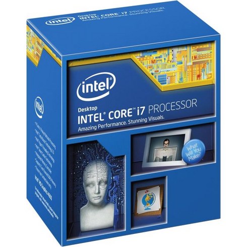 인텔 INTEL CORE I7 4790K 프로세서(8M 캐시 최대 4.40GHZ) BX80646I74790K 단일옵션 B00KPRWAX8