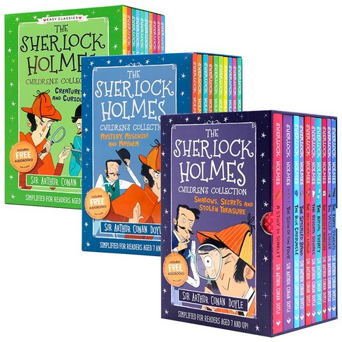 [다정책방] 국내 셜록홈즈 10권 세트 영어원서 Sherlock Holmes 음원제공, 시즌3(10권)
