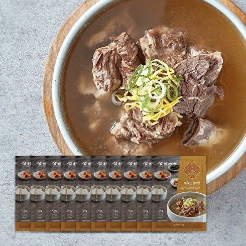 삼원가든 뼈없는 갈비탕 700g*10팩 (총 7kg)