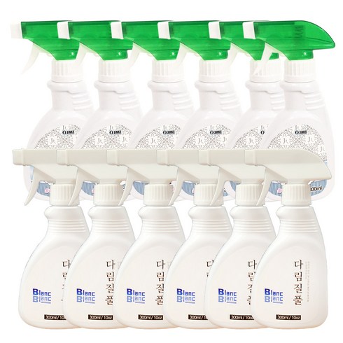 다림풀 - 블랑블랑 다림질풀+소매 세척제 12개(300ml)다림풀얼룩제거, 다림질풀(12개)