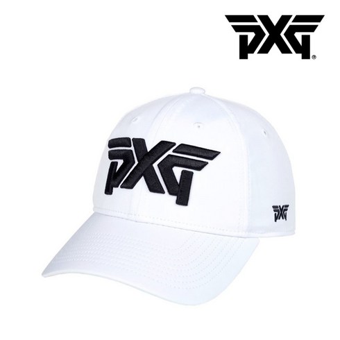 pxg모자 - [정품] PXG 골프모자 여성 볼캡 스트럭쳐드 로우 크라운, 화이트, 1개