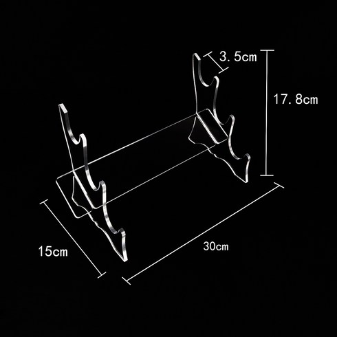 아크릴 검꽂이 검좌대 인테리어 칼거치대 2단 3단 4단, 아크릴 검좌대 3단