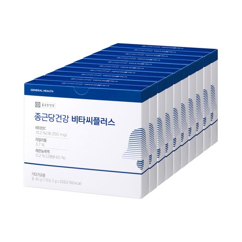 종근당건강 비타씨 플러스, 10개, 40g