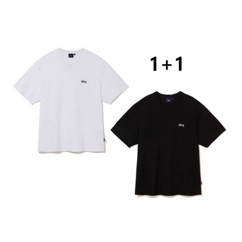 와릿이즌반팔 - YALE 예일 반팔 1 + 1 SMALL ARCH TEE