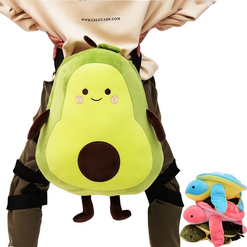 2023년 가성비 최고 스노우보드인형 - 스퀴즈 성인 여성 어린이 캐릭터 인형 스키 스노우보드 엉덩이 보호대, 아보카도 그린