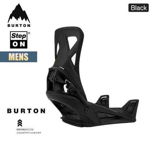 BURTON 스텝온 스키 바인딩 23-24년 모델, 블랙