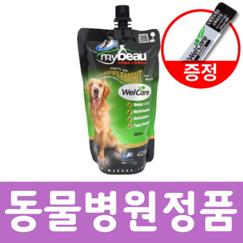 마이뷰 독 강아지 종합영양제 300ml + 유산균 셋트 [동물병원 정품]