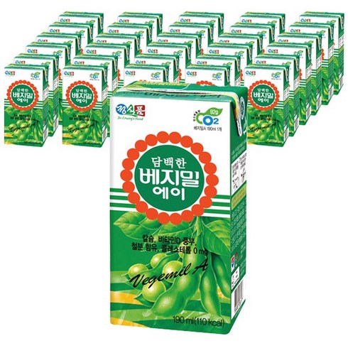 담백한 베지밀 에이, 190ml, 64개