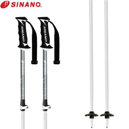 2023년 가성비 최고 2223데상트스키복 - 시나노 길이조절 폴 2223 FREE X ALU_SILVER