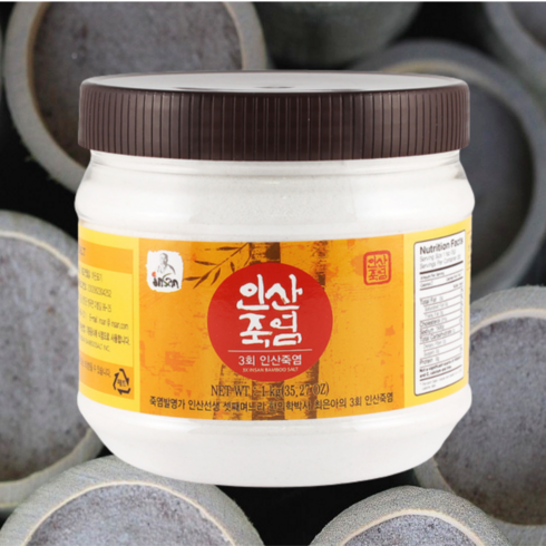 인산죽염 3회 분말 1kg 인산죽염가, 1개