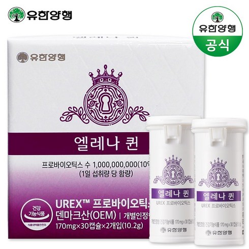 엘레나 - 엘레나 퀸 유산균 10.2g, 60정, 1개