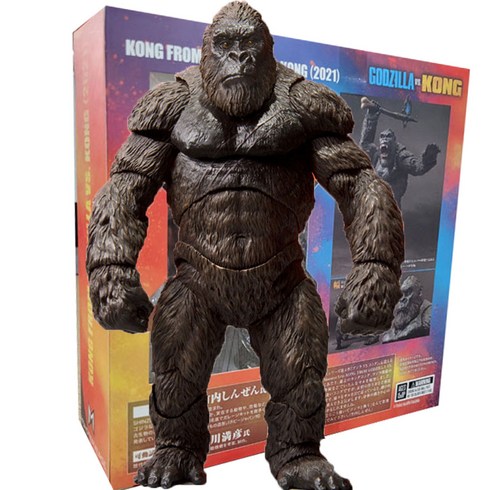 국내출고 고릴라 킹콩 콩스 킹콩 콩 디테일 굿즈 피규어 장난감 KINGKONG 18CM 3583 EA