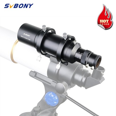 콘스트망원경 미니 등산용 야구관람 망원경 SVBONY 천체 가이드 스코프 60mm240mm F4 천문학 카메라 SV106 용, 60mm/240mm F4