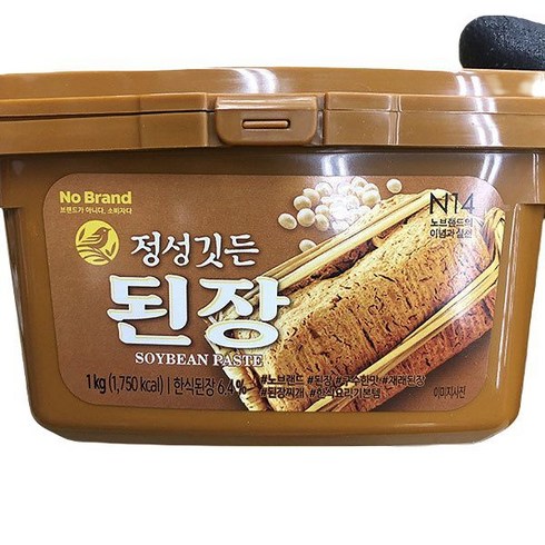 노브랜드된장 - 노브랜드 정성깃든된장 1kg x 2개