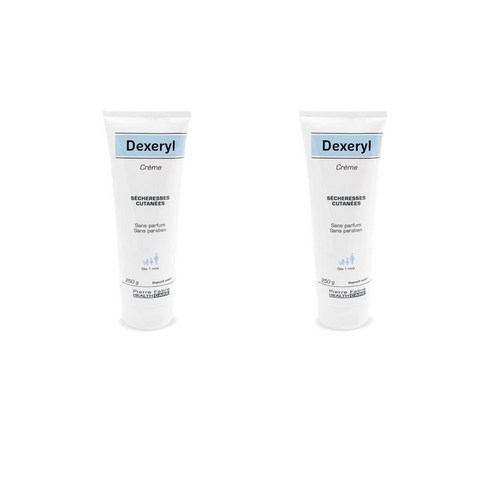 덱세릴 페이스 앤 바디 모이스처라이징 크림 Dexeryl Creme Hydratante Visage 250g, 2팩